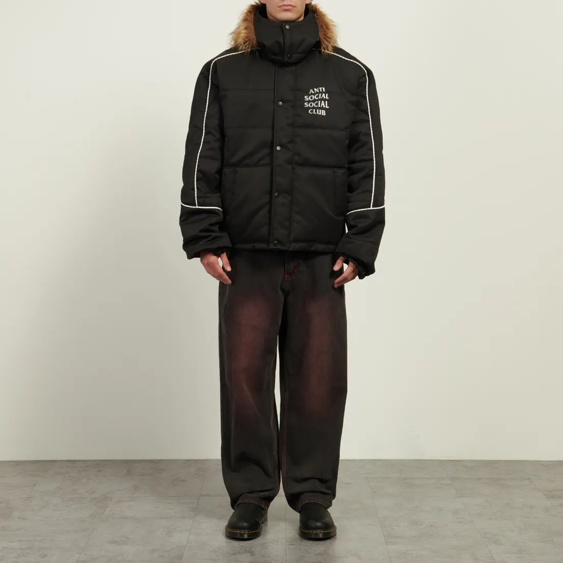 Anti Social Social Club Мужской пуховик Puffer