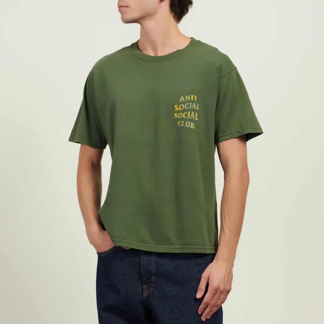 Anti Social Social Club Мужская футболка Weathered