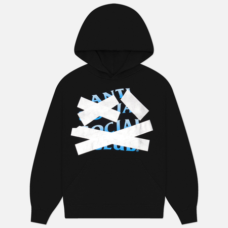 Мужская толстовка Anti Social Social Club Cancelled Again Hoodie, цвет чёрный, размер S