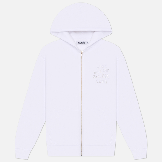 Мужская толстовка Anti Social Social Club Rhinestone Zip-Up Hoodie
