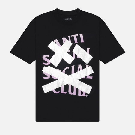 Мужская футболка Anti Social Social Club Cancelled Again, цвет чёрный, размер M