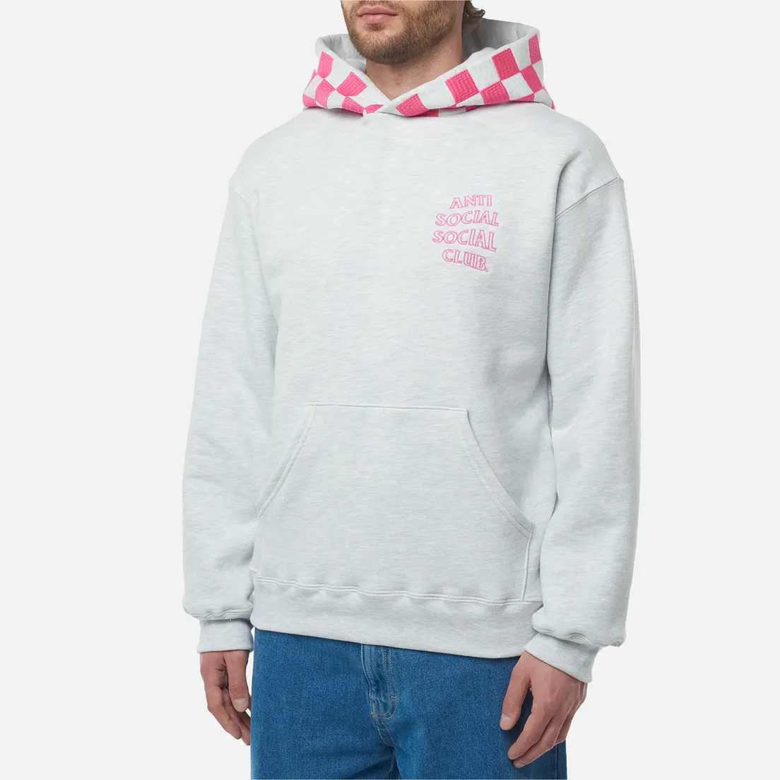 Anti Social Social Club Мужская толстовка Checkered Flag Hoodie