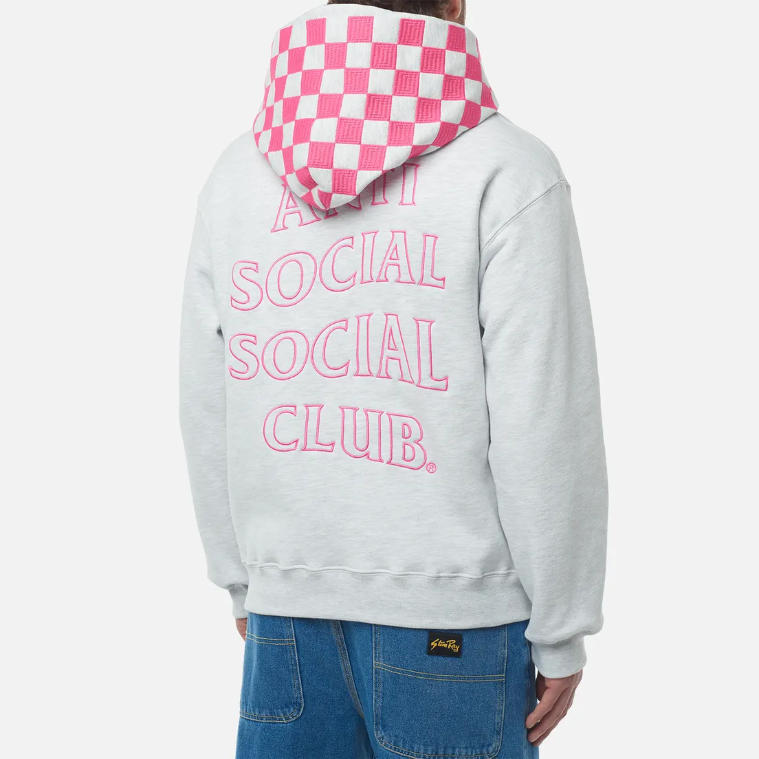 Anti Social Social Club Мужская толстовка Checkered Flag Hoodie