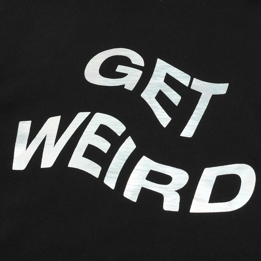 Anti Social Social Club Мужская толстовка Get Weird Hologram Hoodie