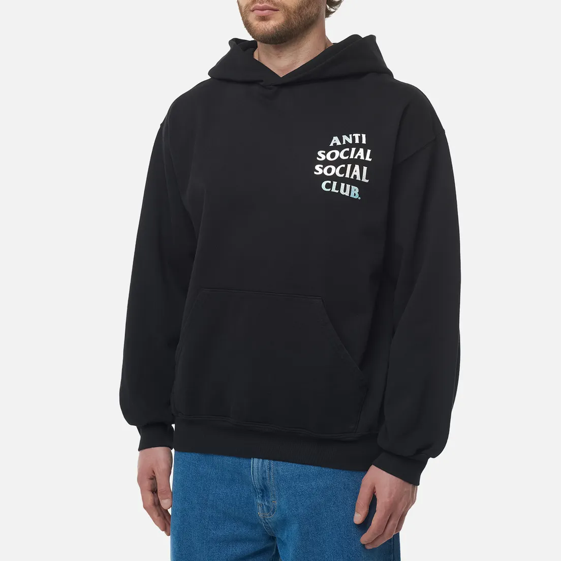 Anti Social Social Club Мужская толстовка Get Weird Hologram Hoodie