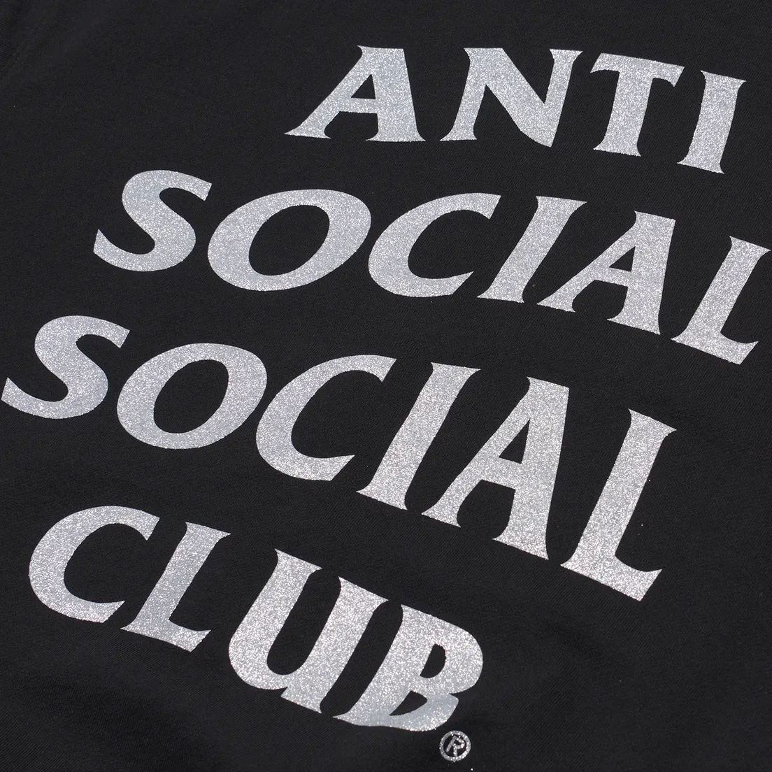 Anti Social Social Club Мужская толстовка Mind Game Glitter Hoodie