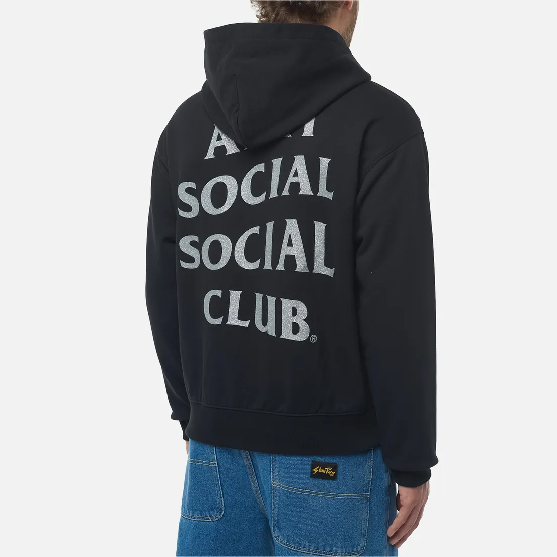 Anti Social Social Club Мужская толстовка Mind Game Glitter Hoodie