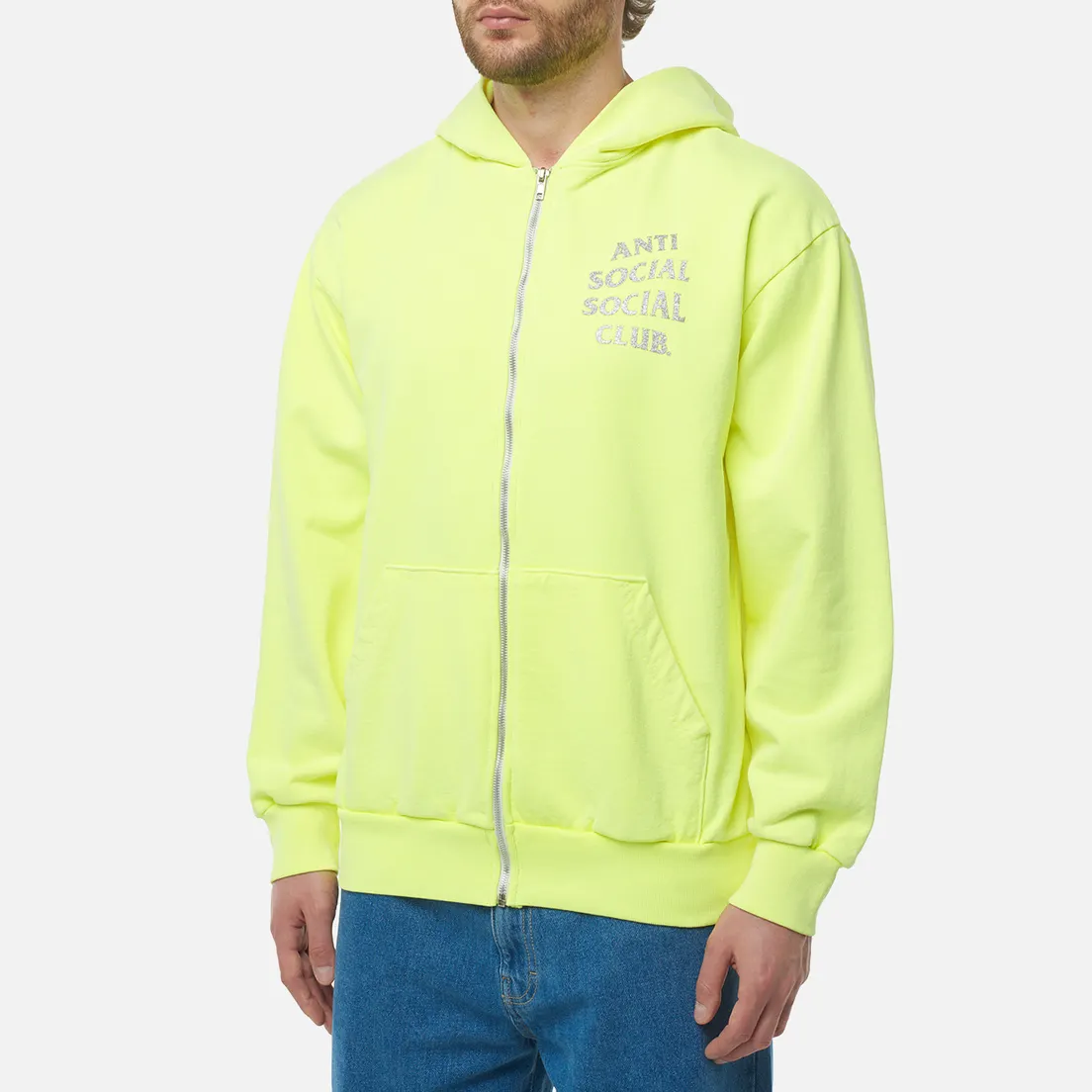 Anti Social Social Club Мужская толстовка Mind Game Glitter Hoodie