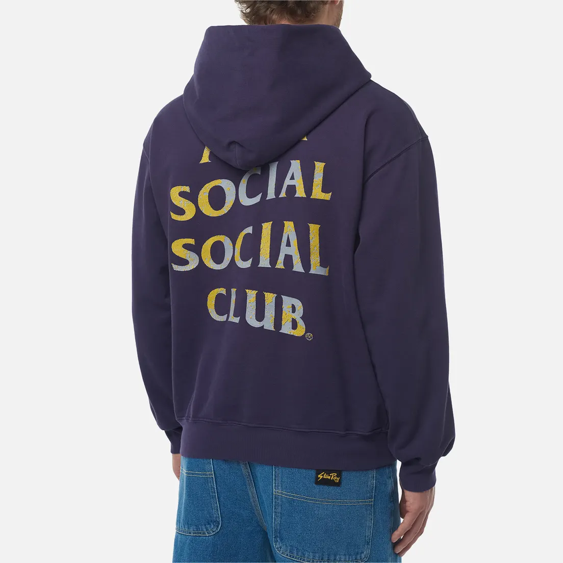 Anti Social Social Club Мужская толстовка Mind Game Weathered Hoodie