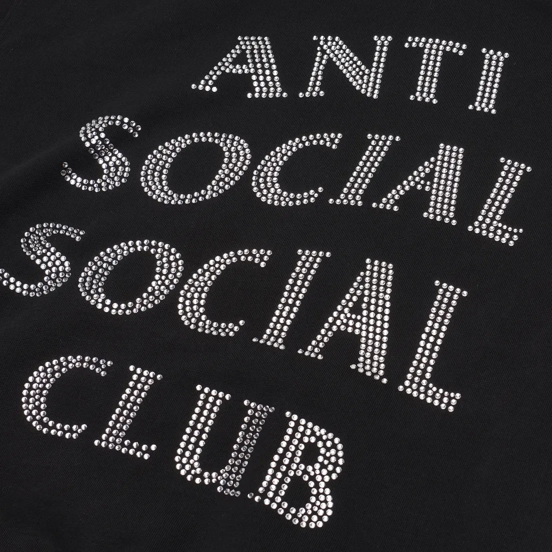 Anti Social Social Club Мужская толстовка Mind Games Rhinestone Hoodie