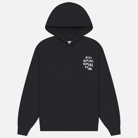 Мужская толстовка Anti Social Social Club Sliced Mind Games Hoodie, цвет чёрный, размер L