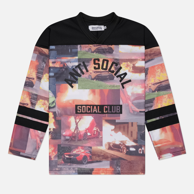 Мужской лонгслив Anti Social Social Club Burnout Hockey Jersey