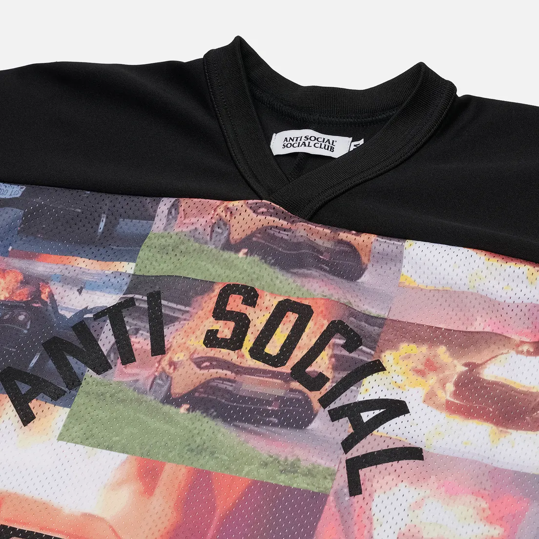 Anti Social Social Club Мужской лонгслив Burnout Hockey Jersey