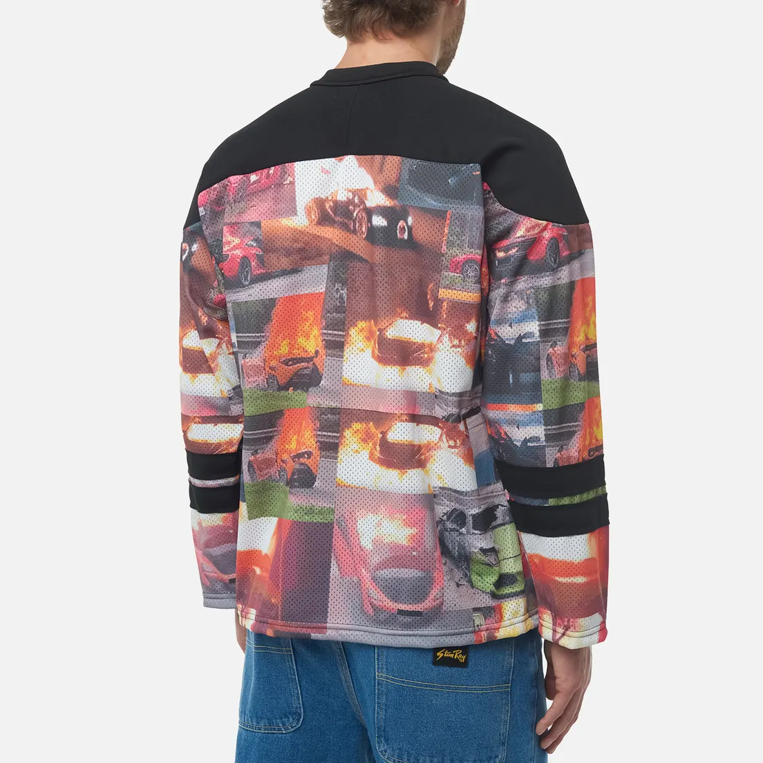 Anti Social Social Club Мужской лонгслив Burnout Hockey Jersey