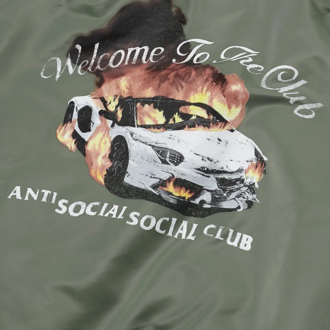 Anti Social Social Club Мужская куртка бомбер Welcome To The Club MA-1