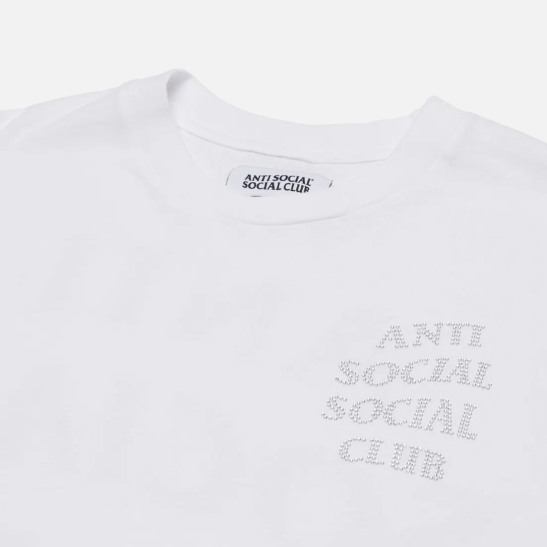 Anti Social Social Club Мужская футболка Mind Games Rhinestone