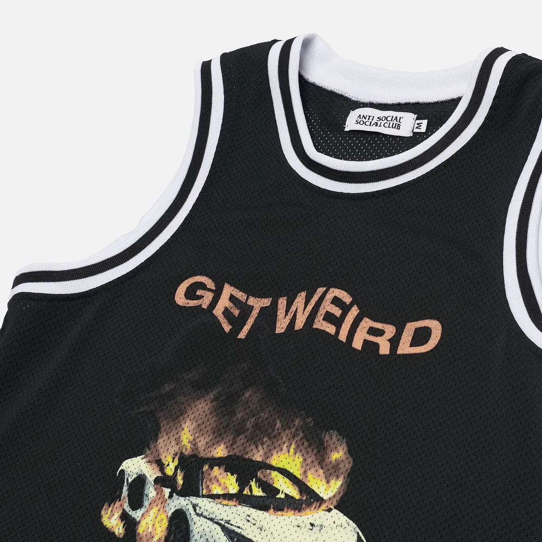 Anti Social Social Club Мужская майка Burnout Basketball Jersey