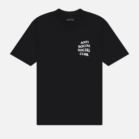 Мужская футболка Anti Social Social Club Assc Puff, цвет чёрный, размер S
