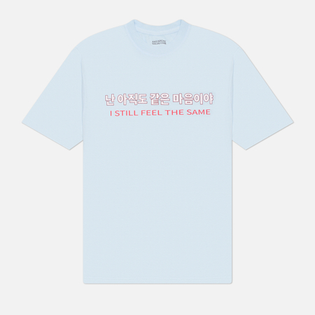 Мужская футболка Anti Social Social Club Sfts, цвет голубой, размер S