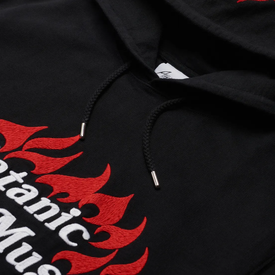 ASSID Мужская толстовка Satanic Rock Music Embroidered Hoodie