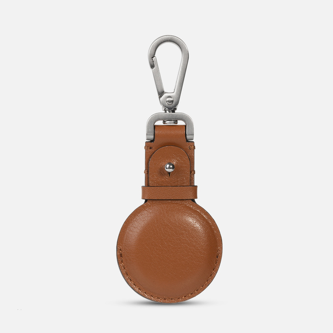 Native Union Classic Leather AirTag airtag leather key ring светло коричневый