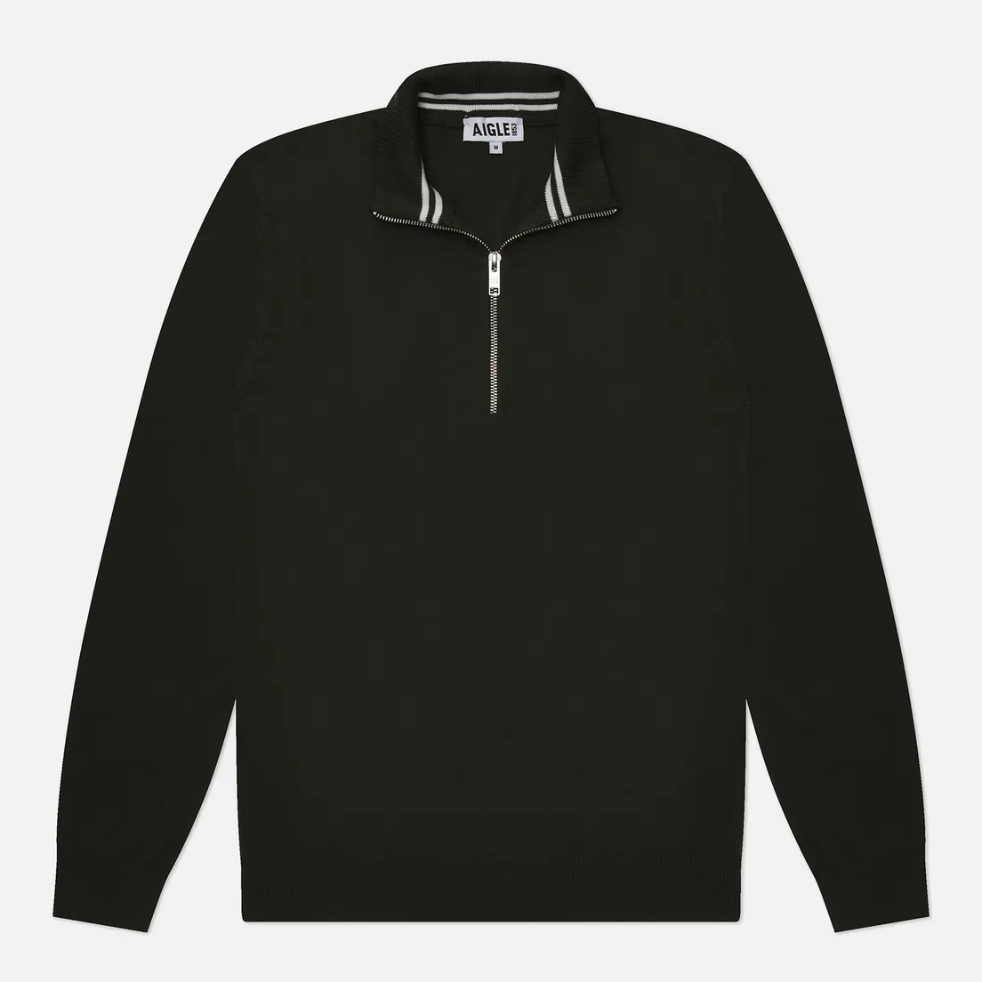 Aigle Мужской свитер Fine Gauge Half-Zipped