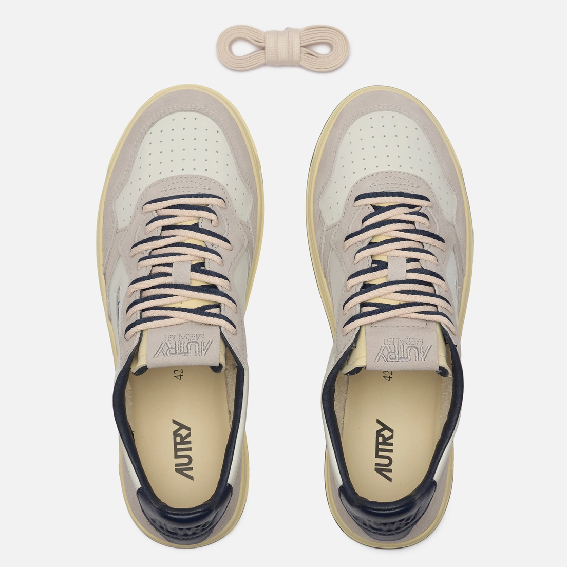 Autry Мужские кроссовки Medalist Low Leather/Suede