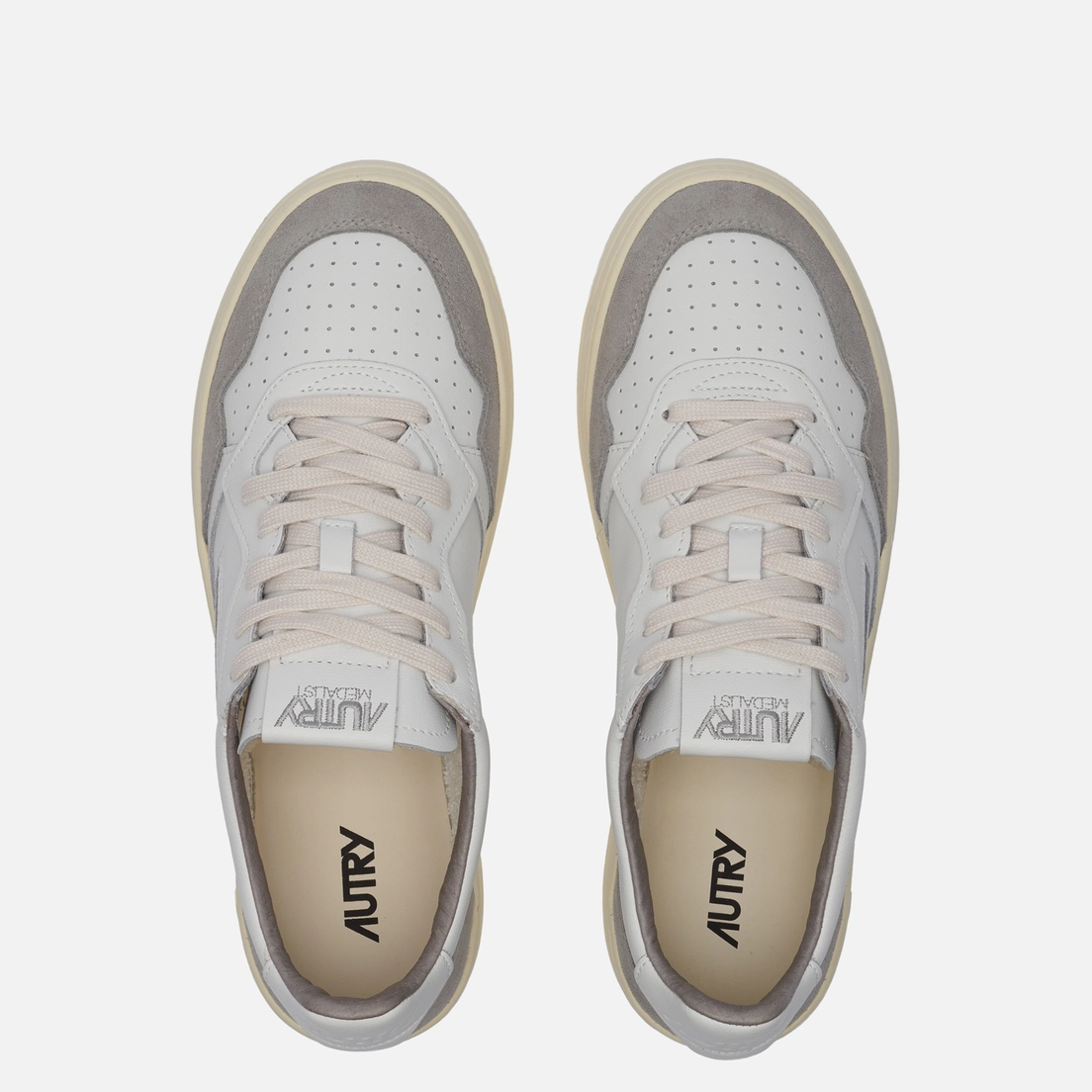 Autry Мужские кроссовки Medalist Low Soft Leather/Suede