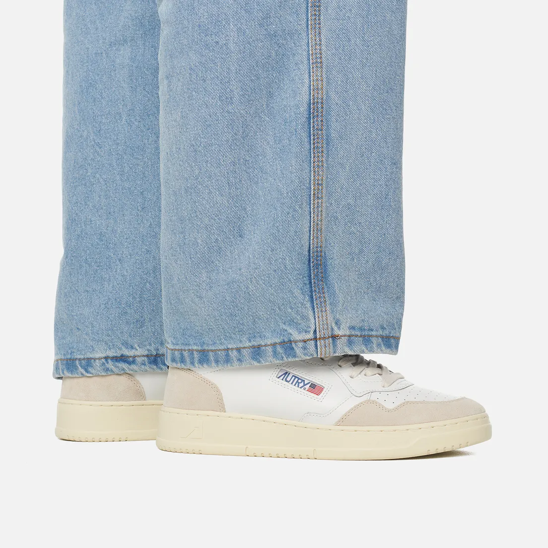 Autry Мужские кроссовки Medalist Low Suede