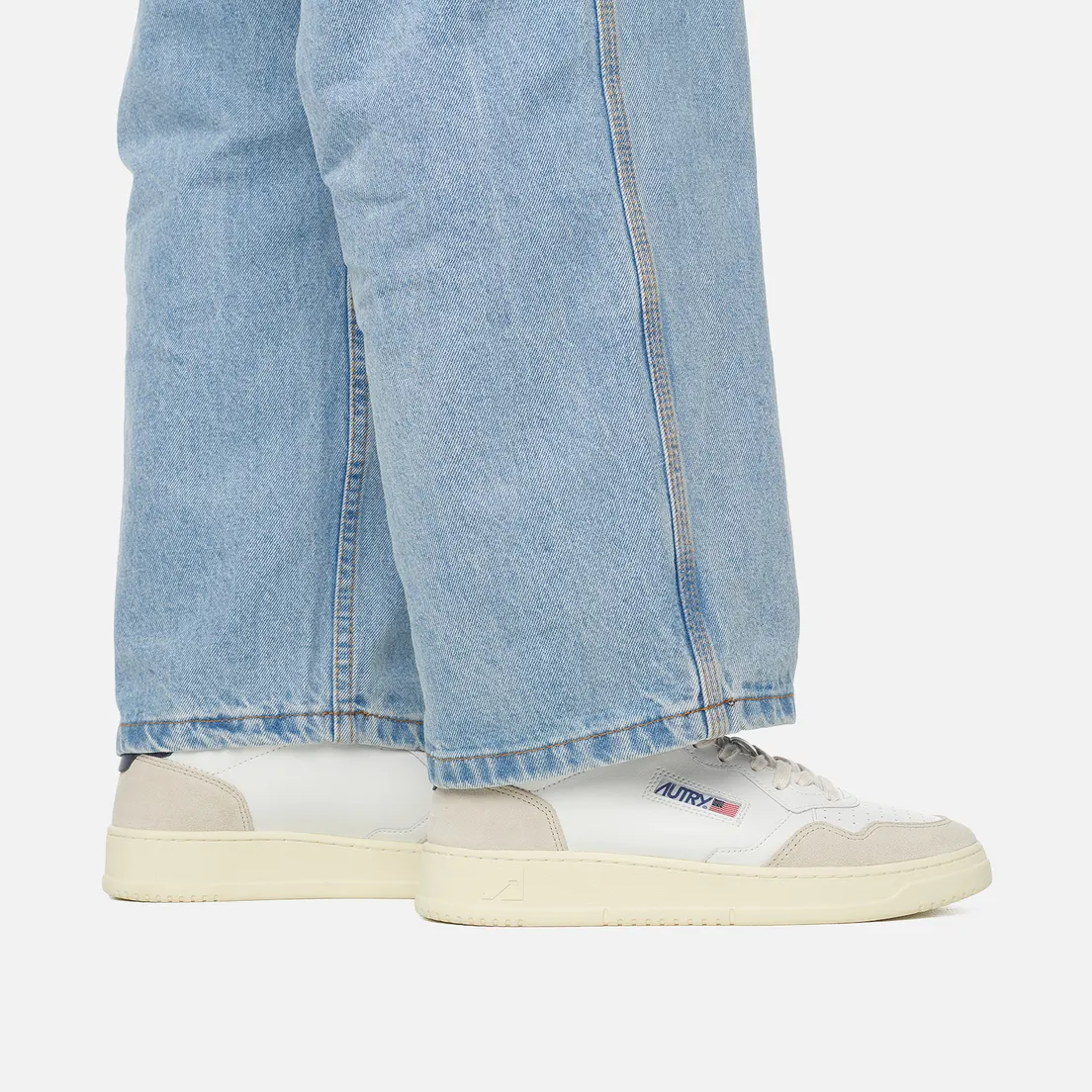 Autry Мужские кроссовки Medalist Low Suede