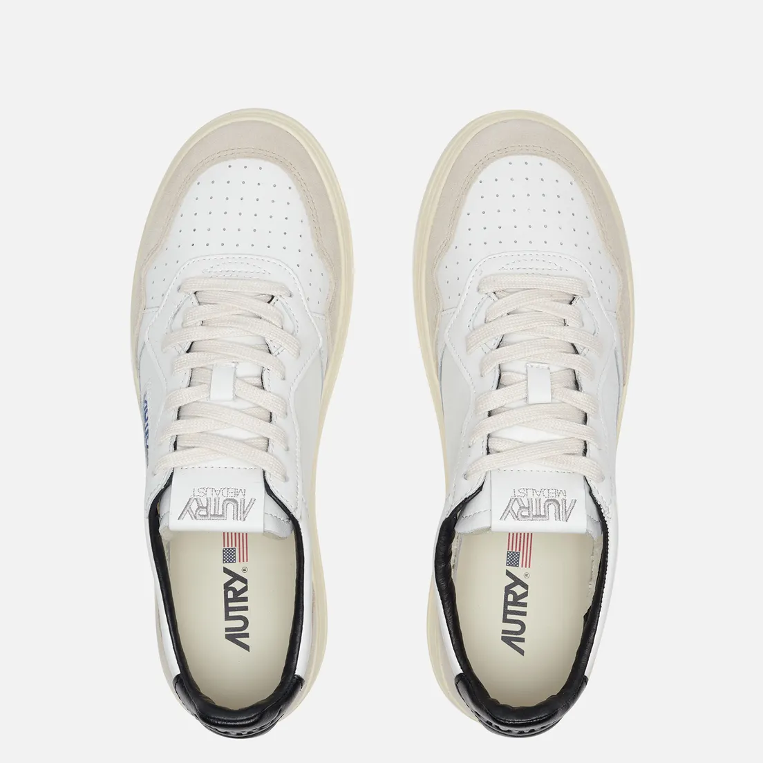 Autry Мужские кроссовки Medalist Low Lettering Suede