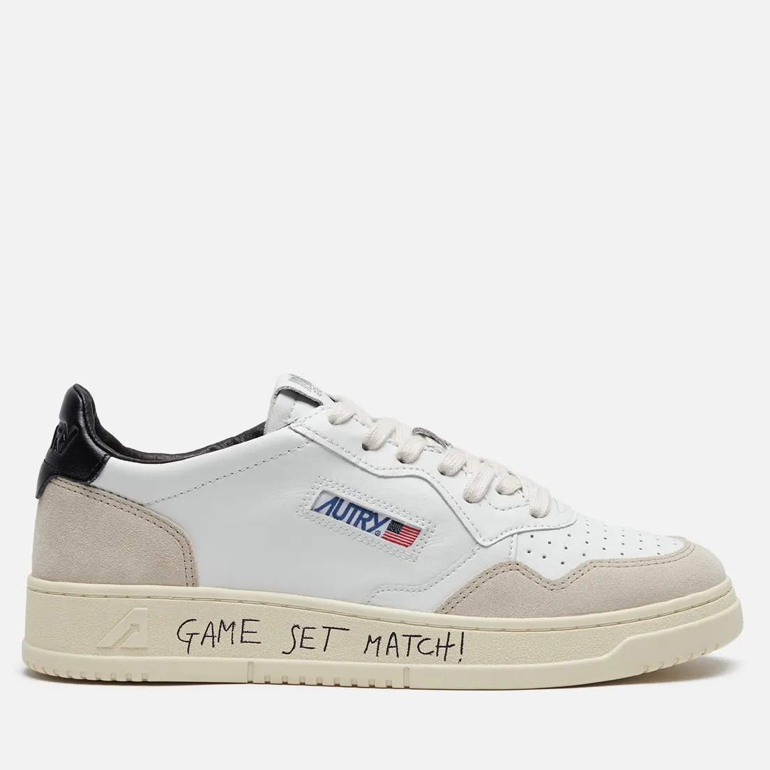 Autry Мужские кроссовки Medalist Low Lettering Suede