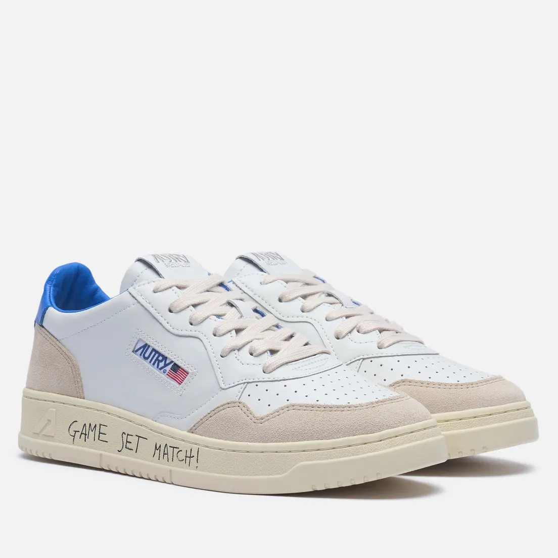 Autry Мужские кроссовки Medalist Low Lettering Suede
