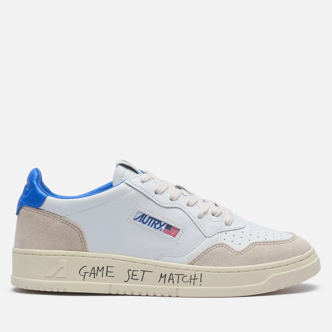 Autry Мужские кроссовки Medalist Low Lettering Suede