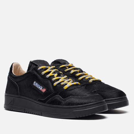 Мужские кроссовки Autry Medalist Low Laces, цвет чёрный, размер 45 EU