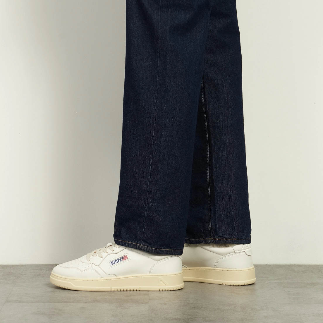 Autry Мужские кроссовки Medalist Low Shearling