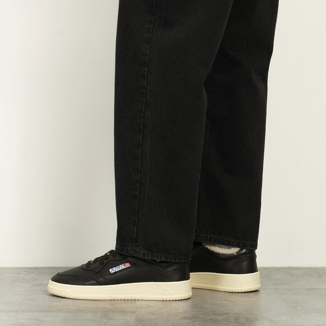 Autry Мужские кроссовки Medalist Low Shearling