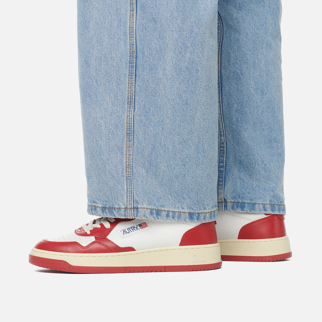 Autry Мужские кроссовки Medalist Low Leather