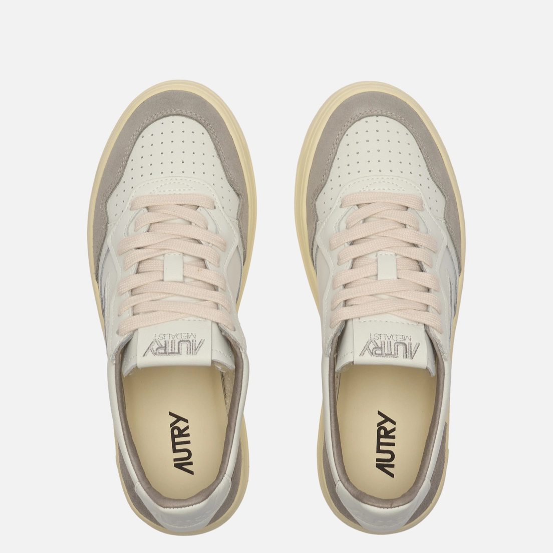 Autry Женские кроссовки Medalist Low Soft Leather/Suede