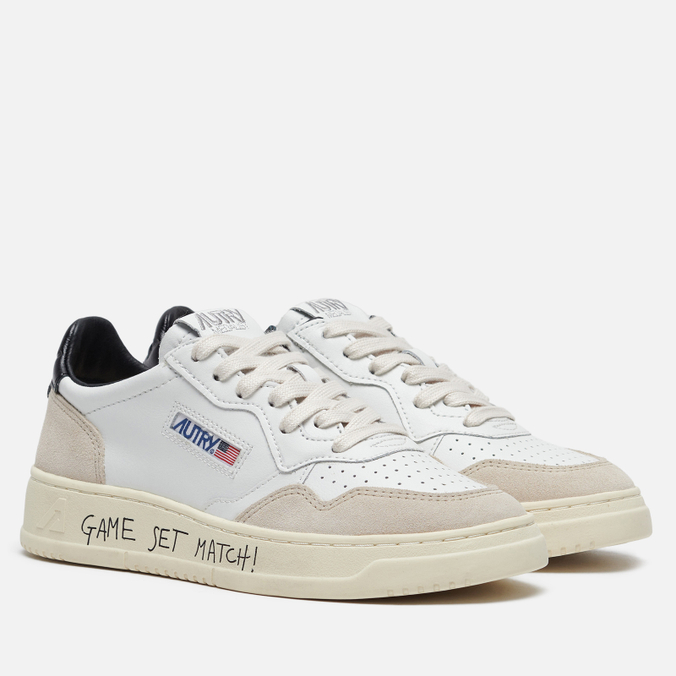 Женские кроссовки Autry Medalist Low Lettering Suede