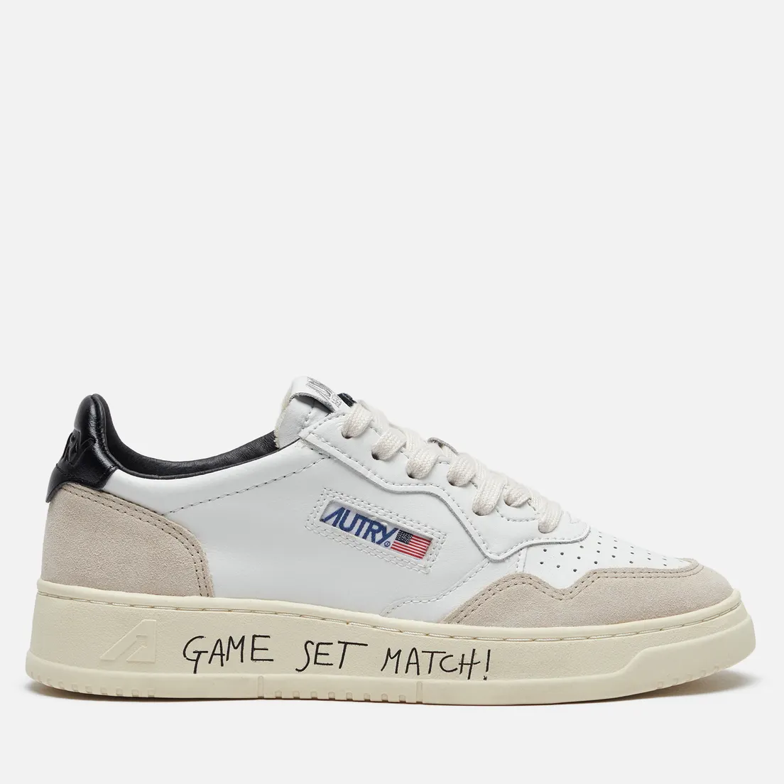 Autry Женские кроссовки Medalist Low Lettering Suede