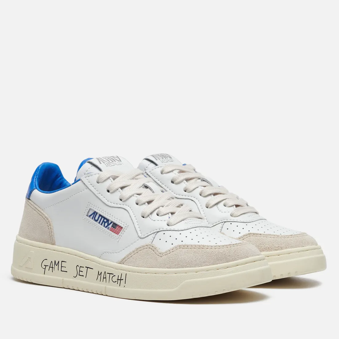 Autry Женские кроссовки Medalist Low Lettering Suede