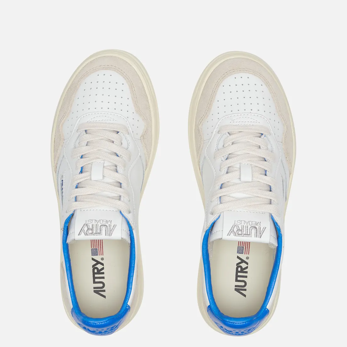 Autry Женские кроссовки Medalist Low Lettering Suede