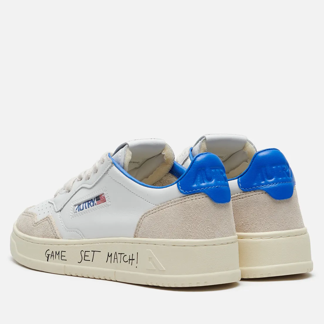 Autry Женские кроссовки Medalist Low Lettering Suede