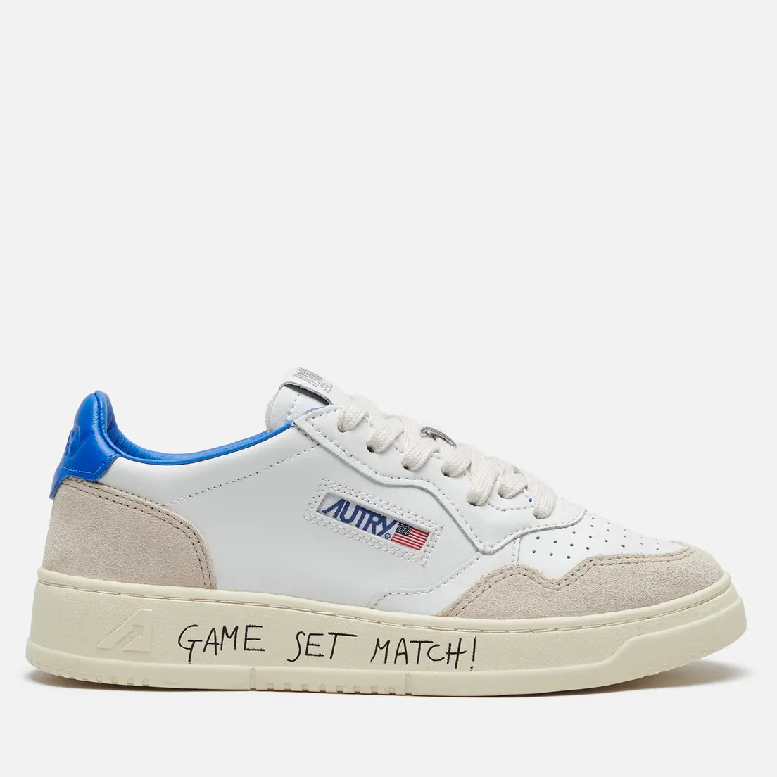 Autry Женские кроссовки Medalist Low Lettering Suede