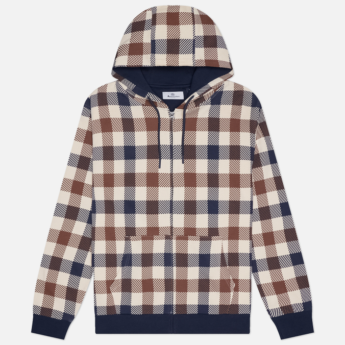 Мужская толстовка Aquascutum Iconic Full-Zip Fleece Hoodie