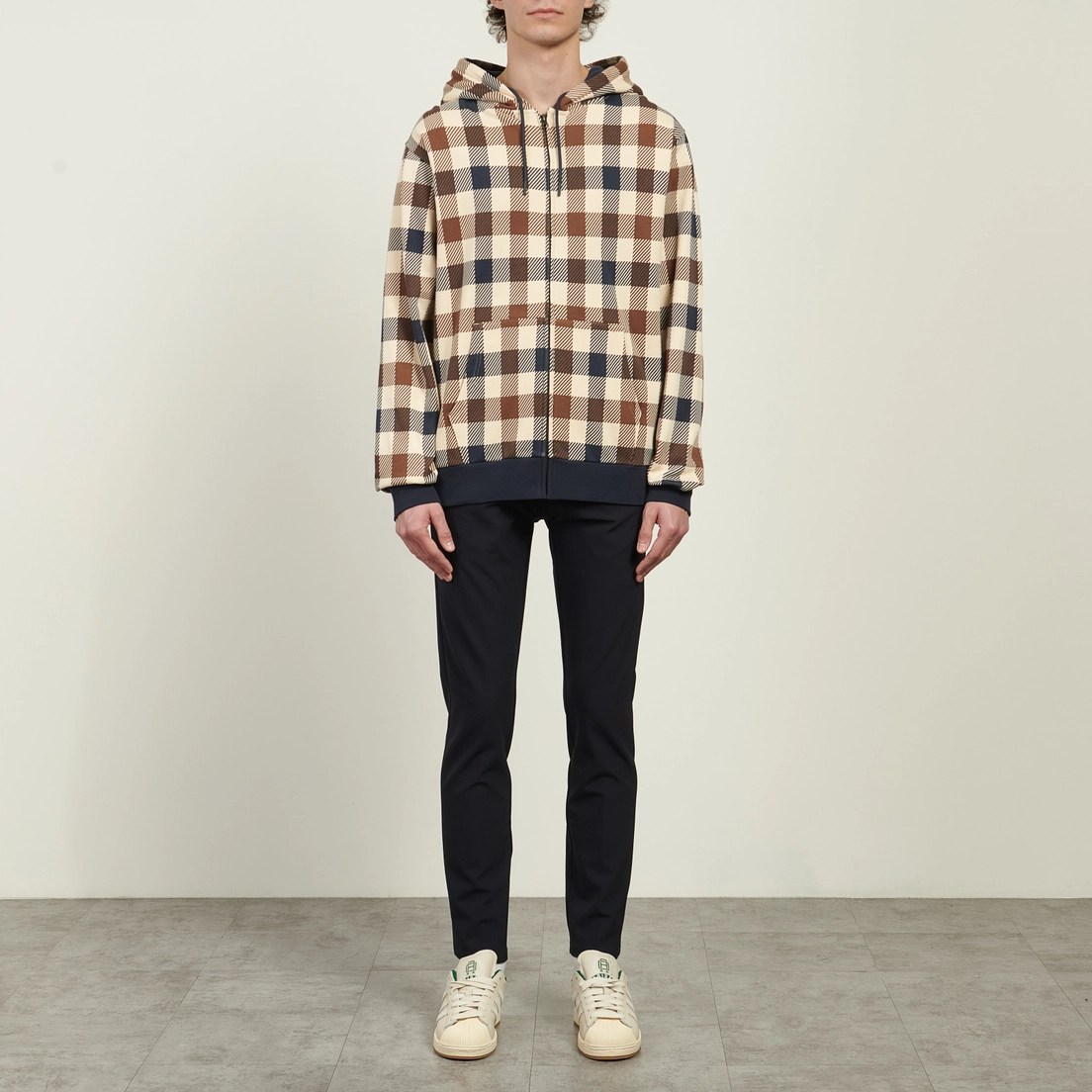 Aquascutum Мужская толстовка Iconic Full-Zip Fleece Hoodie