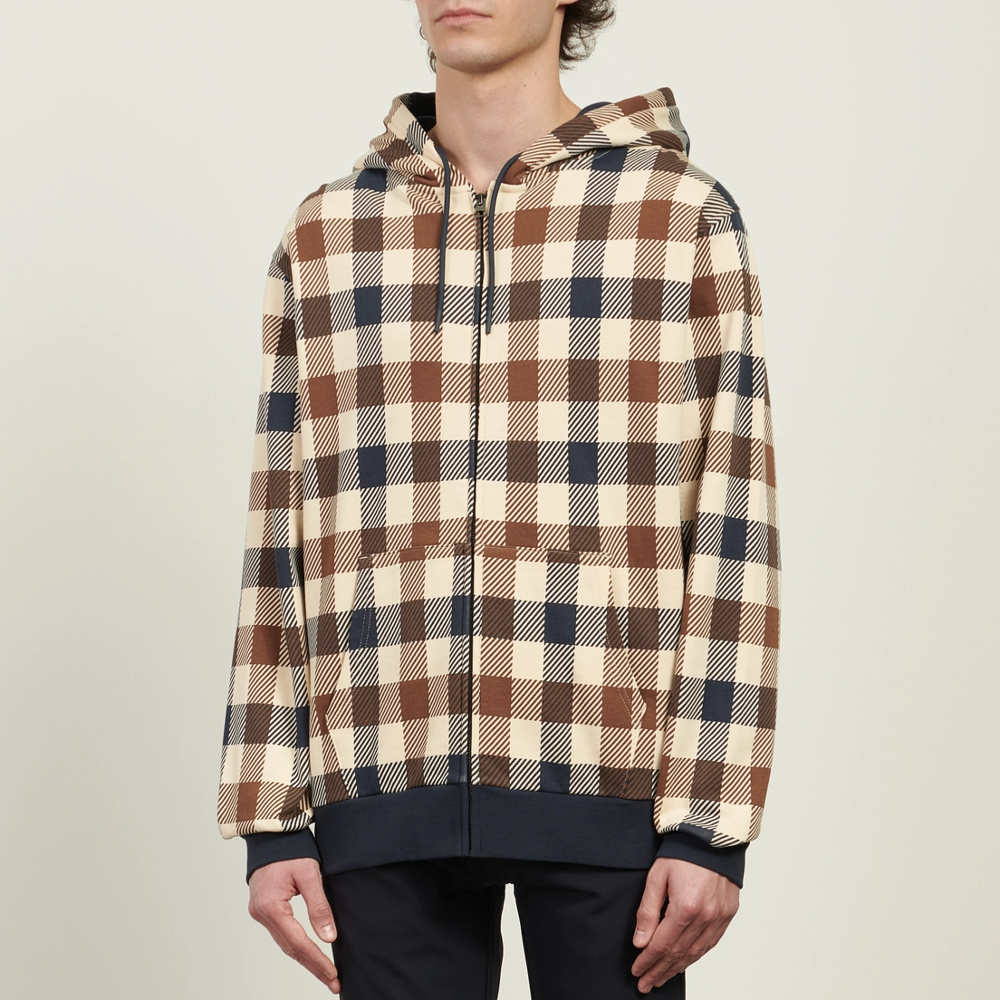 Aquascutum Мужская толстовка Iconic Full-Zip Fleece Hoodie