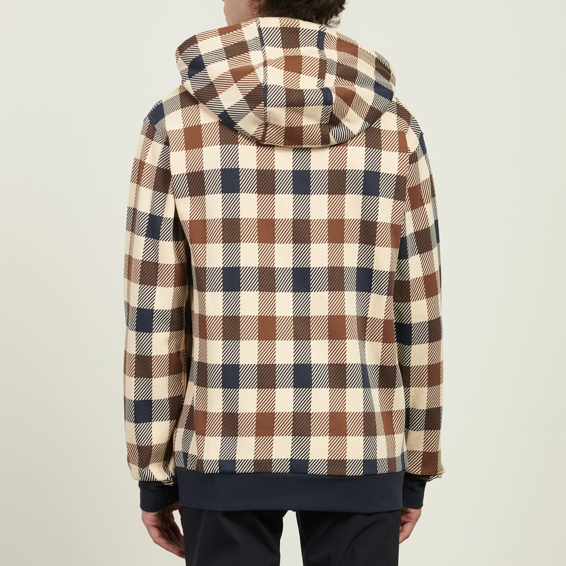 Aquascutum Мужская толстовка Iconic Full-Zip Fleece Hoodie