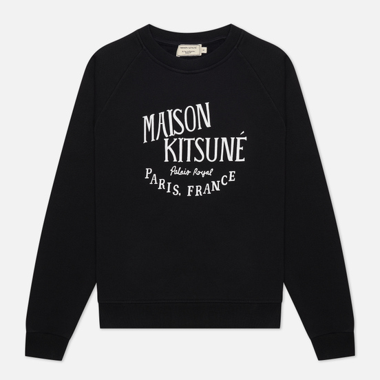 Женская толстовка Maison Kitsune Palais Royal Vintage Black